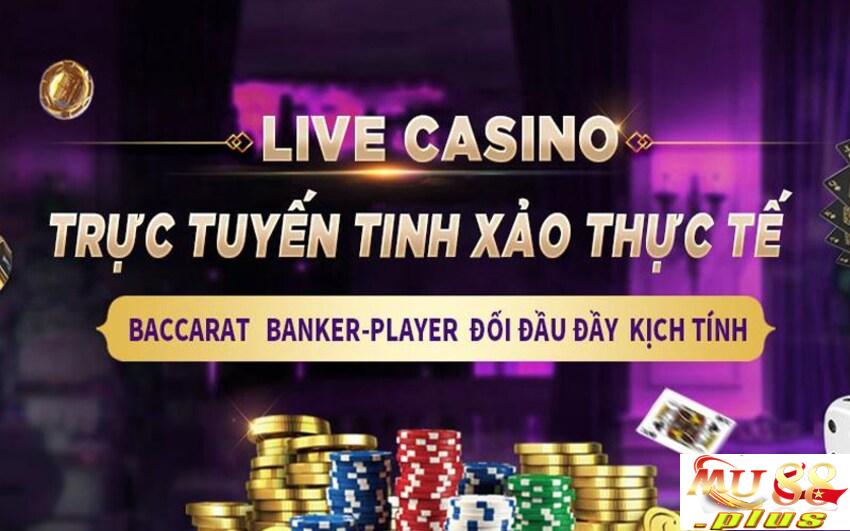 Những sảnh live casino tại Mu88 hiện nay